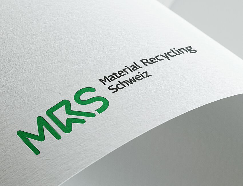 Material Recycling Schweiz Logodesign